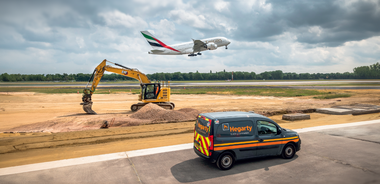 Echo Romeo Rapid Exit Taxiway at London Gatwick Airport